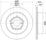 HELLA Disc frana HELLA 8DD 355 113-151 (8DD 355 113-151)
