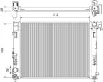 VALEO Radiator, racire motor VALEO 701440 (701440)