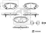 Febi Bilstein Set placute frana FEBI BILSTEIN 1000648 (1000648)