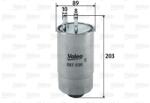 VALEO Filtru combustibil VALEO 587536 (587536) - fixbox