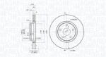 Magneti Marelli Disc frana MAGNETI MARELLI 360406109001 (360406109001)