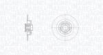Magneti Marelli Disc frana MAGNETI MARELLI 361302040828 (361302040828)