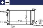 MAHLE Radiator, racire motor MAHLE CR 1431 000S (CR 1431 000S)