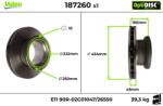 VALEO Disc frana VALEO 187260 (187260)