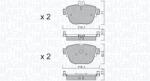 Magneti Marelli Set placute frana MAGNETI MARELLI 363916061413 (363916061413)