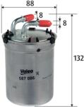 VALEO Filtru combustibil VALEO 587086 (587086)