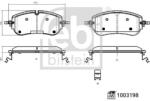 Febi Bilstein Set placute frana FEBI BILSTEIN 1003198 (1003198)