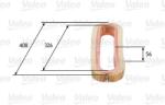 VALEO Filtru aer VALEO 585667 (585667) - fixbox