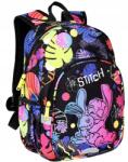 COOLPACK Ghiozdan cu 2 compartimente, Coolpack, Disney Stitch si Toby, Negru