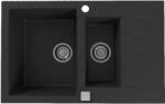 Alveus CADIT 70 gránit mosogató Szín: Fekete