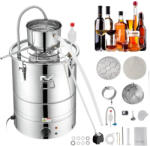 VEVOR Lepárló 50L alkohol desztilláló berendezés 2800W rozsdamentes acél pálinkafőző, automatikus hűtéssel