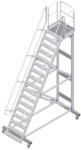 ZARGES Scara cu platforma Zarges Inaltimea platformei: 3, 15 m | 17 fokos buc (40255736)