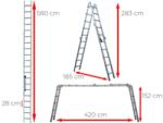 Ztrust ML405B scara multifunctionala cu 4 segmente (ML405B)