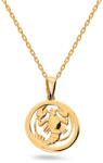 Heratis Forever Sárga arany karika medál Rák csillagjegy, 9K IZ31399HR