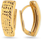 Heratis Forever Női fülbevaló gravírozással, 9K sárga arany IZ26359HR