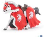 Papo Figurina Cal Cu Armura Rosie (39781) Figurina