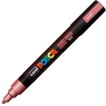 uni Marker UNI Posca PC-5M, varf rotund, 1.8-2.5mm Rosu metalizat (M641)