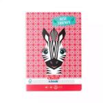 Herlitz Caiet A5 48 file, colturi rotunjite, motiv diferit (9465690)