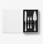 Printworks Fehér-ezüstszínű rozsdamentes acél desszertes villa szett The Essentials Cake Tools - Printworks