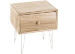 Casa Selección Natúr színű egzotikus fa éjjeliszekrény Natural Way - Casa Selección - bonami - 29 487 Ft