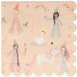 MERI MERI Papír szalvéta szett 16 db-os Princess - Meri Meri