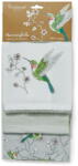 Cooksmart ® Pamut konyharuha szett 3 db-os 45x65 cm Hummingbirds - Cooksmart ®