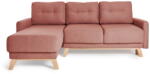 Bonami Selection Pop rózsaszín kinyitható variálható sarokkanapé - Bonami Selection