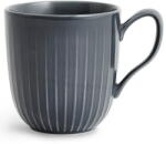 Kähler Hammershoi antracitszürke porcelán bögre, 330 ml - Kähler Design