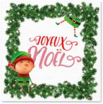 Homéa Szalvéta szett 20 db-os 33x33 cm Prankster Elf - Homéa