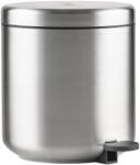 ZONE Matt ezüstszínű rozsdamentes acél pedálos szemetes 4 l Ume - Zone