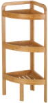 Casa Selección Bamboo háromszintes bambusz sarokállvány - Casa Selección