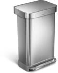 simplehuman Rozsdamentes acél pedálos szemetes 45 l - simplehuman - bonami - 69 692 Ft