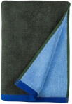 Mette Ditmer Sötétzöld-kék frottír bio pamut fürdőlepedő 70x133 cm Soft - Mette Ditmer Denmark