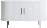Unique Furniture Fehér komód tolóajtóval 140x76x45 cm Nola - Unique Furniture