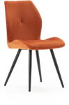 Marckeric Narancssárga kordbársony étkezőszék szett 2 db-os Adaya - Marckeric