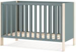 Marckeric Natúr színű-szürkészöld babaágy 60x120 cm Esteban - Marckeric