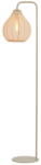 Light & Living Bézs állólámpa textil búrával (magasság 156, 5 cm) Elati - Light & Living