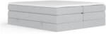 Maison de Reve Világosszürke ágyneműtartós boxspring ágy ágytámla nélkül 160x200 cm Juniper - Maison de Rêve