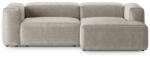 Cosmopolitan Design Bézs kordbársony sarokkanapé (jobb oldali-heverő résszel) Bergamo - Cosmopolitan Design - bonami - 679 992 Ft