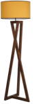 Opviq Mustársárga-barna állólámpa textil búrával (magasság 149 cm) Maçka - Opviq lights