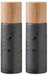 Bitz Fekete kerámia só- és borsőrlő szett 2 db-os Gastro Black - Bitz