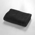Douceur d'intérieur Fekete frottír pamut törölköző 50x90 cm Tendresse - douceur d'intérieur