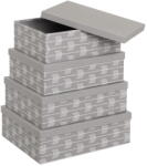 Casa Selección Fedeles karton tárolódoboz szett 15 db-os Route - Casa Selección