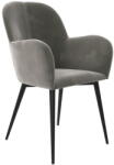 Støraa Szürke kárpitozott étkezőfotel Fitz - Støraa