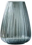 Bitz Kusintha szürke üveg váza, magasság 22 cm - Bitz
