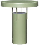 Hübsch Zöld LED dimmelhető asztali lámpa fém búrával (magasság 28 cm) BringMe - Hübsch