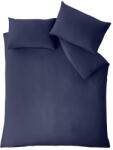 Catherine Lansfield Sötétkék kétszemélyes hosszabbított mikroszálas ágyneműhuzat 230x220 cm So Soft Easy Iron - Catherine Lansfield