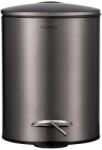 blomus Sötétbarna acél pedálos szemetes 3 l Tubo - Blomus