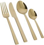 Kitchen Craft Aranyszínű rozsdamentes acél evőeszköz készlet 16 db-os Mikasa Diseno - Kitchen Craft