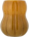 Bloomingville Barna üveg kézzel készített váza (magasság 20 cm) Pumpkin - Bloomingville